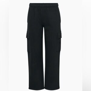 Aritzia cozy fleece mega cargo sweatpant